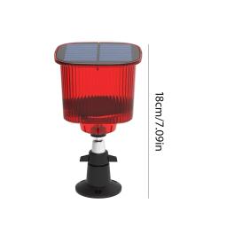 Solar Outdoor Animal Repeller com luz intermitente, som e luz de alarme, IP55 impermeável, javali, coelho, veado - Image 6