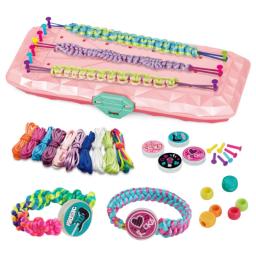 Kit de fazer pulseiras para crianças, amizade, tranças DIY, joias Artes Artesanato Brinquedos, favores de festa para meninas, presente infantil criativo - Image 3