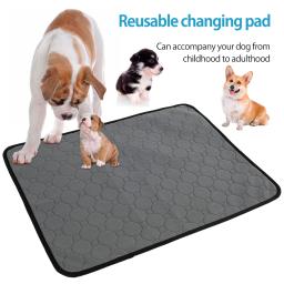 Almofadas de xixi laváveis antiderrapantes para cães, Almofada de treinamento de cachorro reutilizável, Cobertores de cama para cães e gatos, Canil Crate, Pet Supplies - Image 3