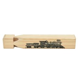 1 pçs novas crianças brinquedos tradicionais de madeira trem apito crianças orff instrumento musical brinquedo - Image 3