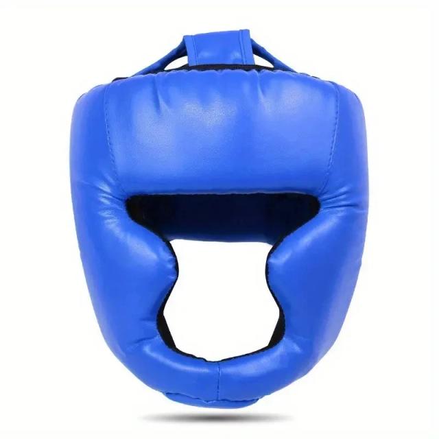 Capacete Pu para Boxe e Artes Marciais - Equipamentos de Proteção para Sanda, Taekwondo e Máscara de Boxe, 1 peça