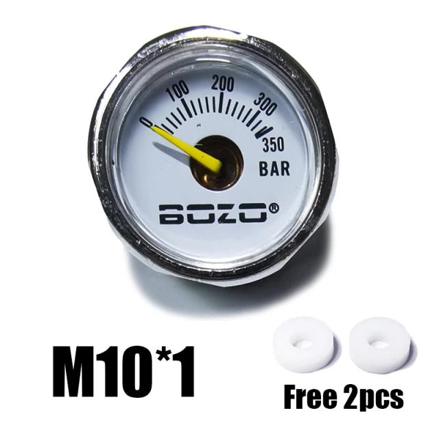 Mini bomba de mão de alta pressão, 200bar, 350bar, 1 polegada, 1/8NPT, 1/8BSPP, M10 x 1, mergulho, montanhismo