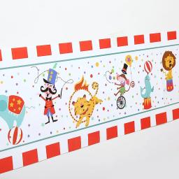 Decorações de festas temáticas de circo, animais listrados, talheres descartáveis, prato de papel, copo de papel - Image 4