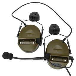 Tciheadset fone de ouvido tático comta ii capacete versão redução ruído som pegar airsoft fone caça militar fg - Image 3
