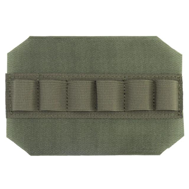 Tático 3 6 laço bolsa inserção 6 "x 4" modular caça colete saco acessório para espingarda conchas 40mm granadas laços elásticos resistentes