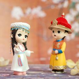 Nobreza Imperial Chinesa ​   Figuras de resina caixa cega colecionável artesanal anime figuras ornamentos exclusivos e presentes para todas as ocasiões - Image 5