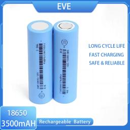 baterias recarregáveis da bateria 3500mAh da bateria de lítio de EVE 35V INR18650 - Image 1