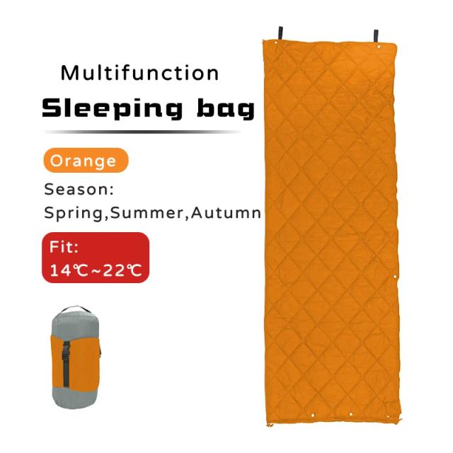 Cobertor Compacto e Lavável para Camping com Saco de Dormir, Ideal para Aventura ao Ar Livre e Conforto Térmico
