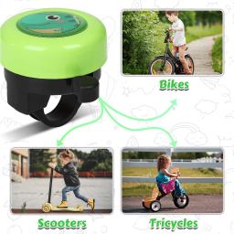 Crianças sino de bicicleta mini bonito ciclismo anel alarme aviso para scooter triciclo esporte guiador chifre sino acessórios da bicicleta - Image 5