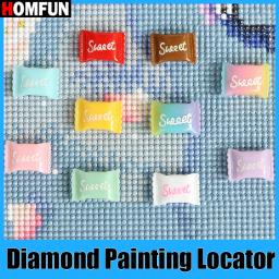 HOMFUN-5D Pintura Diamante Magnet Holder, Sweet Candy Locator, DIY Arte, Ferramentas de Fixer Bordados, Suporte Acessórios, Cor Aleatória, 1Pc - Image 1