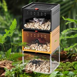 Inseto Breeding Box Terrários, Recipiente para incubação de répteis pequenos Caixa de alimentação acrílica Tanque de gaiola para escorpiões - Image 5
