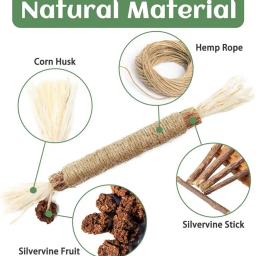 Polygonum Catnip Stick para gatos, Cat Snacks, Molar Stick, Clear Toy, Respiração, Natural, Mastigar Brinquedos, Versátil, Claro, Placa, Gato - Image 6