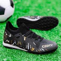 Calçados Esportivos Resistentes ao Desgaste para Adultos, TF Broken Nail Football Shoes, Treinamento ao ar livre, Esportes para adultos, Adolescentes - Image 4