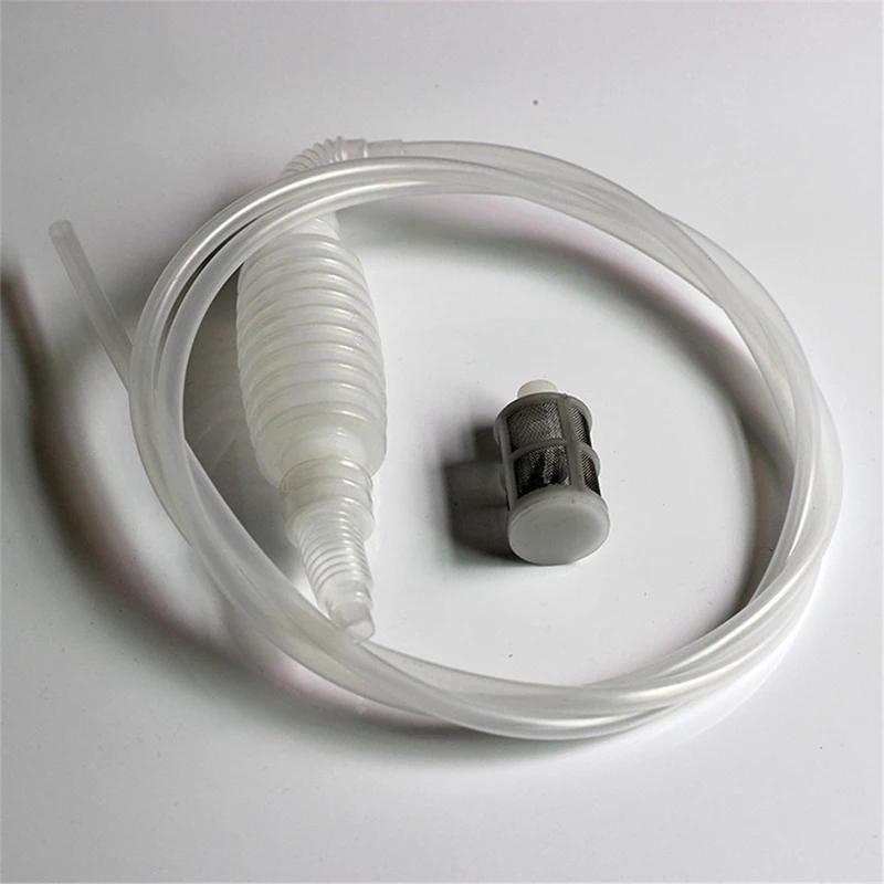 Home Brewing Sifão Mangueira, Wine Beer Making Tool, Food Grade Material Venda, mão Hop Amassar Sifão Filtro - Image 1