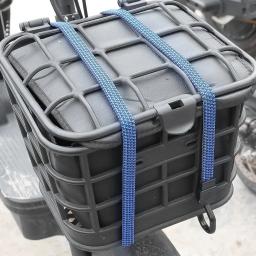 Cabos elásticos com gancho, Correia de Bungee de bagagem, Anti Slip, Corda de elasticidade plana para motocicleta, Bicicletas - Image 4