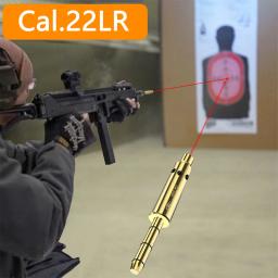. 22LR Calibre Tático Ponto Vermelho Visão Laser Bala Escopo De Bala De Alta Precisão Gun Visão Focinho para Pistola Rifle Airsoft Visando - Image 6