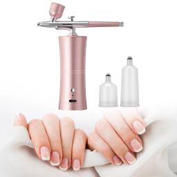Handheld Pintura Spray Airbrush Kits, Aerografia Ferramenta, Maquiagem, Unhas, Decoração Do Bolo, Colorir Modelo, Nail Art, Barbeiro - Image 3