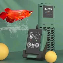 Haste de aquecimento de água ajustável para aquário e mergulho, aquecedor de aquário, Smart LED Temperature Display, 1200W - Image 1