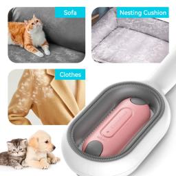 Pente de depilação flutuante com toalhetes descartáveis, Pet Grooming Acessórios para Cães e Gatos - Image 6