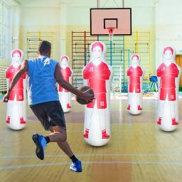 Goleiro inflável do treinamento do futebol, manequim de futebol, copo de ar para crianças e adultos, 160cm - Image 3