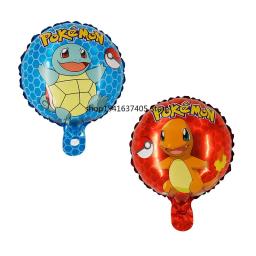 8 pçs pokemon balões decoração aniversário sonho tema festa de aniversário decoração pikachu balão 10 polegada conjunto chá de fraldas suprimentos brinquedos - Image 5