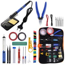 60W Ferro De Solda Elétrico Kit Com Multímetro Vários Acessórios Soldagem Tool Kit 110V 220V - Image 3