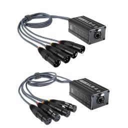 Cabo RJ45 para XLR Audio, DMX Splitter, Snake Cabo Extensão de Rede de Stage ou Estúdio Gravação - Image 3