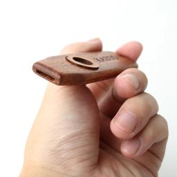 Portátil Kazoo Harmonica de Madeira para Iniciante, Instrumento Musical De Madeira, Guitarra, Ukulele, Acompactação, Presente para Crianças - Image 4