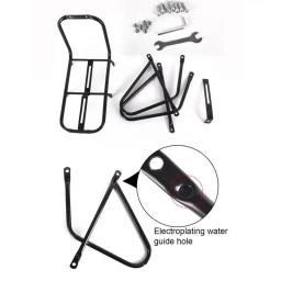 Bicicleta mtb cremalheiras dianteira rack de transporte da bicicleta estrada carga cremalheiras saco de transporte prateleira de bagagem suporte acessórios da bicicleta - Image 2