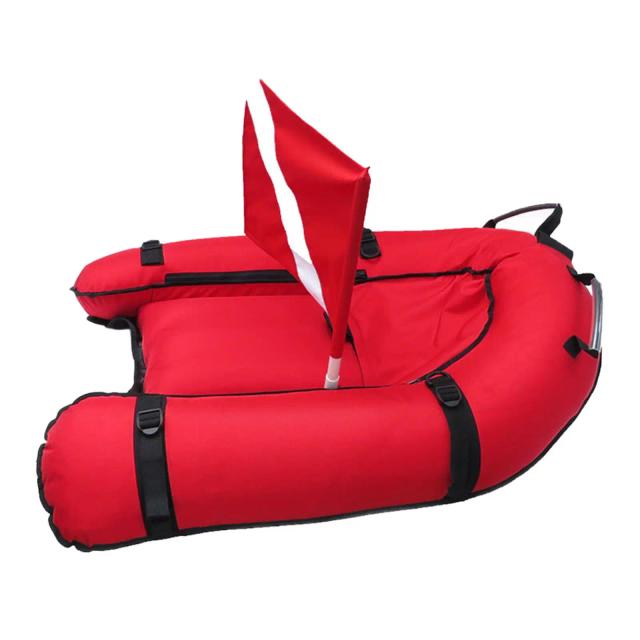 Boia Inflável Portátil Dive Flag para Mergulho, Natação e Caça Submarina