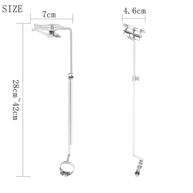 Suporte Portátil para Instrumentos de Sopro: Clarinete, Trompete, Flauta, Saxofone e Barítono para Iniciantes