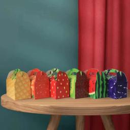 Frutas tema doces caixas para festa de verão, caixas de presente para festa de aniversário, baby shower decoração suprimentos - Image 6