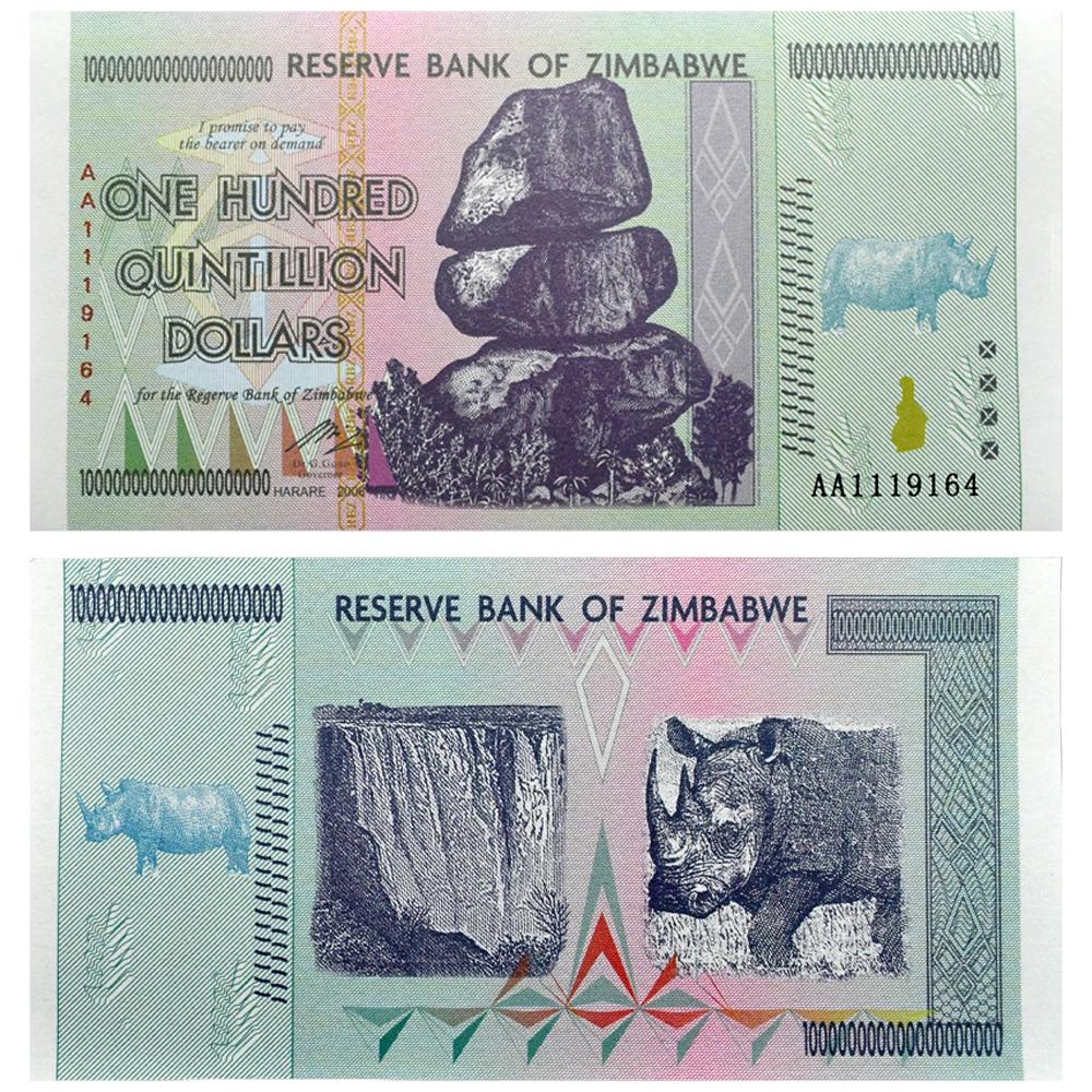 Coleção de Notas Não-Moeda, Cem Dólares de Papel-Moeda, Número de Série, Estilo Verde, Cem - Image 1