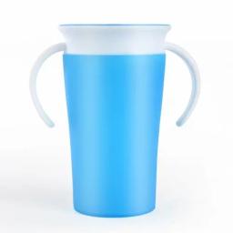 Infantil Aprender a Beber Copo, 360 Graus Girado, Duplo Punho, Trainning Alimentação, Seguro, À Prova De Vazamentos, A Água Tem Tampa - Image 6