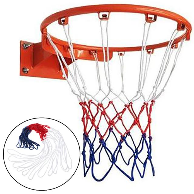 Aro de Basquete Universal em Nylon com Suportes - Disponível em 3 Cores para Atacado