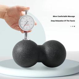 1pc yoga sólido amendoim massagem bola para massagem corporal relaxamento muscular equipamentos de fitness alívio da dor pescoço apoio - Image 3