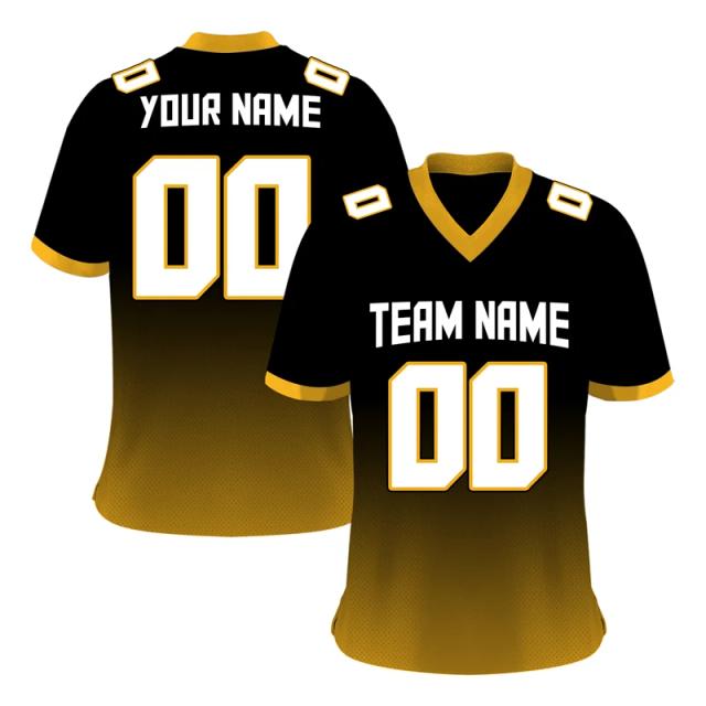Jersey Personalizado para Homens de Futebol Americano - Moletom Clássico GAA com Sublimação em Branco, Camiseta Sportwear