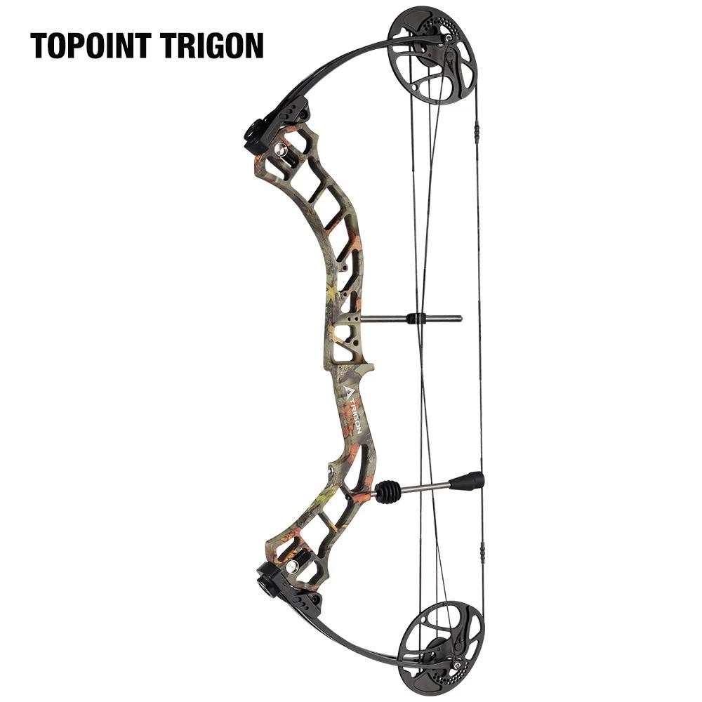 Archery trigon arco composto iniciante caça arco cnc fresagem riser gordon compostos membro bcy corda tiro com arco oem - Image 1
