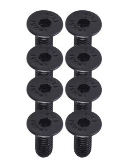 Auto-Locking Pedal Locks para MTB Bike Lock, sapato grampo parafusos, Black Steel, SPD, ciclismo, acessórios de bicicleta, 8 peças, 8 peças - Image 3