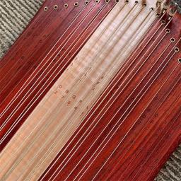 Mini Cordas Harpa Lira Estatueta, Instrumento Musical Raro Especial, Escala Cromática Portátil, Crianças Iniciantes Acessórios - Image 5