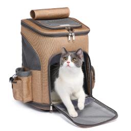 Grande Capacidade Portátil Pet Bag Mochilas Dobrável Universal Roda Trolley Caso Dog Bag Respirável Pet Viagem Mochila - Image 4