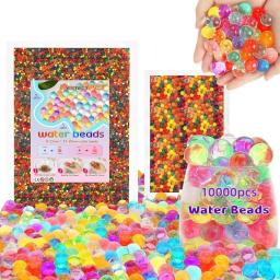 Água Beads Splat Gun Recarga Munição, Polímero Crescendo Bolas, Toy Gun Acessórios, Pérolas Coloridas, Decoração de Vaso, 10000Pcs - Image 1
