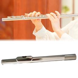Flauta cabeça comum substituir peças, Flauta bocal, 17 furos, acessório de tubulação, chapeamento para Symphony - Image 4