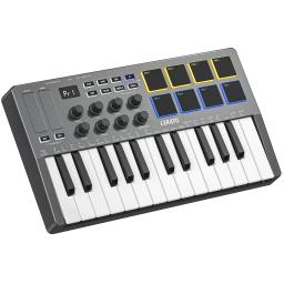 Lekato 25 Teclas Midi Teclado Controlador Piano Mini Teclado Usb Bluetooth Midi 8 Tambor Retroiluminado 8 Rgb Instrumentos de Teclado Musical - Image 1