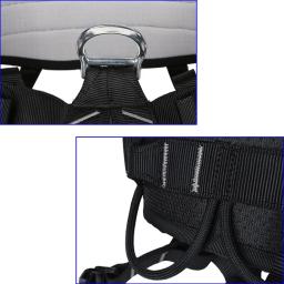 Arnês de proteção para escalada com meio corpo, equipamento de segurança para montanhismo, resgate de fogo, invólucro de escalada, árvore - Image 4