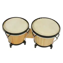 SLADE-Tambor Cubano Instrumento de Percussão, Tambor Portátil, Madeira Sólida, Tambor Duplo, Africano, Estilo Jazz, Música, Bongo, Tamborim - Image 3