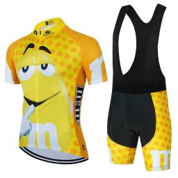 2024 dos desenhos animados roupas de ciclismo dos homens manga curta mtb ropa ciclismo respirável verão roupas esportivas ao ar livre roupas bib shorts - Image 5