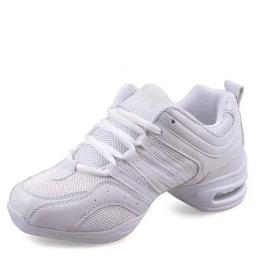 Xihaha malha esportes femininos característica sola macia respiração sapatos de dança tênis mulher sapatos prática moderna dança jazz sapatos femininos - Image 4