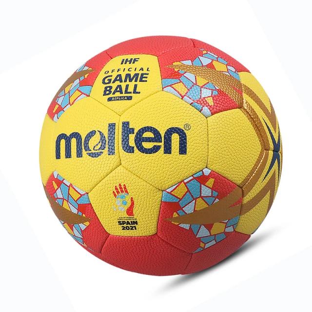 Bola de Handebol Molten-PU para Crianças e Adultos - Tamanhos 0, 1, 2, 3, Treinamento Indoor, Modelo HX3400-W1S, Oficial