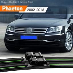 2 peças para vw phaeton 2002-2016 lâminas de limpador de para-brisa dianteiro 2005 2006 2008 2009 2011 2012 2015 acessórios para janela de para-brisa - Image 1